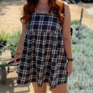 Wild Fable Plaid Babydoll Dress